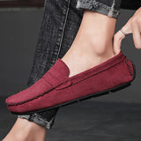 Vipkoala Trend Suede Men Casual Shoes Breathable Comfort Slip-on Mens Driving Shoes Fashion Men Lazy Shoes Luxury Brand Loafers Moccasins