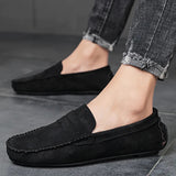 Vipkoala Trend Suede Men Casual Shoes Breathable Comfort Slip-on Mens Driving Shoes Fashion Men Lazy Shoes Luxury Brand Loafers Moccasins