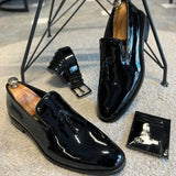 Vipkoala New Black Loafers for Men Patent Leather Tassels Wedding Business Men's Formal Shoes Size 38-45 Free Shipping men shoes