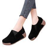 Vipkoala Spring Autumn Women Flats Platform Loafers Ladies Genuine Leather Comfort Wedge Moccasins Orthopedic Slip On Casual Shoes