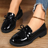 Vipkoala Women Loafers Summer Platform Shoes for Women British Tassel Casual Flats Mary Jane Shoes Woman Walking Shoes Zapatos De Mujer