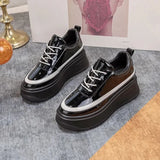 Vipkoala Casual Sneakers Women Trends  Chunky Platform Sports Shoes Ladies High Heels Chic Elegant Shoe Flats Thick Bottom