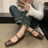 Vipkoala 2024 Spring Single Shoes Fashion Shallow Slip On Women Flat Shoes Ladies Casual Outdoor Ballerina Shoe flats  lolita shoes