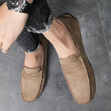 Vipkoala Trend Suede Men Casual Shoes Breathable Comfort Slip-on Mens Driving Shoes Fashion Men Lazy Shoes Luxury Brand Loafers Moccasins