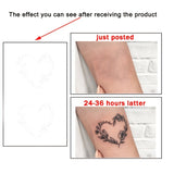 10pcs Semi-permanent Stickers Waterproof Non-reflective Wrist Tattoo Stickers For Men And Women