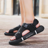 Vipkoala Outdoor Breathable Comfort Slip on Plus Size Open Shoes Casual Men Sandals Summer Shoes Sandal Mens PVC Sandalias