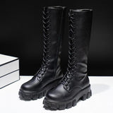 Vipkoala Boots Sexy High Boots Knee-high High Heels For Women Fashion Shoes Spring Autumn Booties Female Plus Size 35-43