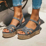 Vipkoala Platform Wedges Sandals Women Summer Shoes Thick High Heel Shoes Flip Flop Chaussures Femme Platform Sandals