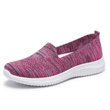 Vipkoala Hot Sale Women's Flat Shoes Summer Mesh Breathable Casual Flats Sneakers Ladies Knitting Shallow Comfort Walking Shoes