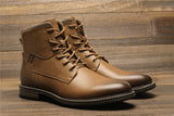 Vipkoala Men Boots Fashion Brand Comfortable Boots Leather