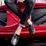 Vipkoala Spring Summer Casual Leather Men Loafers Moccasins Luxury Shoes Fashion Driving Moccasin Man Big Size 47 48 49 50