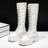 Vipkoala Boots Sexy High Boots Knee-high High Heels For Women Fashion Shoes Spring Autumn Booties Female Plus Size 35-43