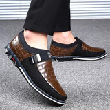 Vipkoala Big Plus Size 38-48 Leather Men Shoes Fashion Loafers Breathable Casual Slip On Business Wedding Dress Shoes Male Shoes