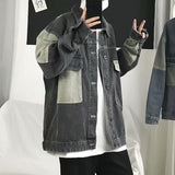 Vipkoala Men's Casual Oversize Denim Jacket Korean Streetwear Men Jeans Jacket Coats Casual Windbreaker Overalls Coat Outwear S-4XL