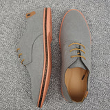 Vipkoala Spring Suede Leather Men Shoes Oxford Casual Shoes Classic Sneakers Comfortable Footwear Dress Shoes Large Size Flats