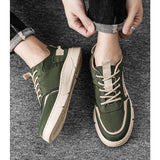 Vipkoala  Summer Nw Breathable Men's Shoes Trend Men Board Shoes Umbrella Canvas Sneakers All-match Sports Casual Shoes