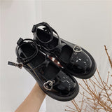 Vipkoala Women Mary Jane Shoes Harajuku Heart Black Wedge Thick Heel Platform Lolita Ladies Sandals Female Cross Tied Kawaii Sweet Shoes