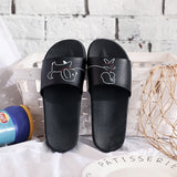 Vipkoala Summer Women Slippers for Shoes PVC Cartoon for woman Slippers NWE Non-slip Bathroom Home flip flops