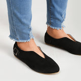 Vipkoala Spring and Autumn Womens Shoes Ballet Flat Loafers Suede Female Pointed Fashion Casual Black Barefoot Free Shipping Size 43