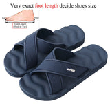 Vipkoala Slides Men Summer Home Slippers For Men Indoor Shoes Slide Slipper Sleepers Bathroom House Shower Bath Room Shower Slippers