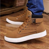 Vipkoala Men's vulcanized shoes Spring/Autumn Men shoes High quality frosted suede casual shoes