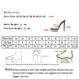 Vipkoala Summer Chain Platform Thin High Heels 13CM Ladies Slippers Fashion PVC transparent Peep Toe Slip-On Mules Shoes