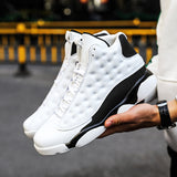 Winter High Top Sneakers Men Fashion Trending Casual Shoes Men Outdoor Lightweight Basketball Sneakers Breathable Big Size 39-46