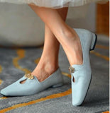 Vipkoala Ladies Flat Shoes Round Toe Solid Color Single Shoes Retro Elegant Shoes Casual Office Shoes Lazy Shoe Covers Wear Shoes Women