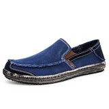 Vipkoala Summer Slip On Canvas Shoes Men Flat Casual Breathable Classic Chinese Size 39~47