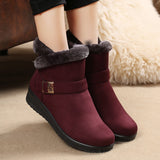 Vipkoala Winter ankle boots women shoes new fashion non-slip warm plush zipper Casual shoes woman snow boots