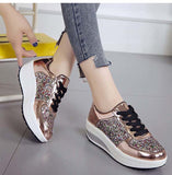 Vipkoala Women's Casual Shoes Bling Bling Flat Women Sneakers Outdoor Ladies Trainer Woman Vulcanize Shoes Women Zapatos De Mujer