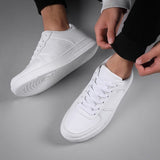 Vipkoala Mens Sneakers Fashion White Casual Men Woman Shoes Comfortable Flat Shoes Light Men Casual Sports Shoes Outdoor Walking Shoes