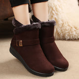 Vipkoala Winter ankle boots women shoes new fashion non-slip warm plush zipper Casual shoes woman snow boots