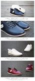 Vipkoala Men's Casual Shoes Loafers Business PU Leather Male Sneakers Trainers Outdoor Breathatdble Walking Footwear Tennis Shoes