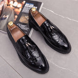 Vipkoala Fashion Shoe Office Shoes for Men Casual Shoes Breathable Leather Loafers Driving Moccasins Comfortable Slip on Three Color