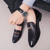 Vipkoala Fashion Pointed Toe business Dress Shoes Men Loafers Leather Oxford Shoes for Men Formal Mariage slip on Wedding party Shoes k3