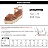 Vipkoala Platform Wedges Sandals Women Summer Shoes Thick High Heel Shoes Flip Flop Chaussures Femme Platform Sandals