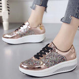 Vipkoala Women's Casual Shoes Bling Bling Flat Women Sneakers Outdoor Ladies Trainer Woman Vulcanize Shoes Women Zapatos De Mujer