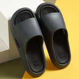 Vipkoala EVA Slippers Men Summer Runway Shoes Outside Outdoor Women Slides Soft Thick Sole Couple Non-slip Pool Beach Sandals Indoor Bath