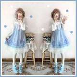 Vipkoala Winter kawaii girl sweet lolita boots vintage round head plus cashmere warm women shoes cute bowknot kawaii snow boots loli