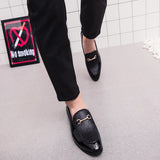 Vipkoala Fashion Pointed Toe business Dress Shoes Men Loafers Leather Oxford Shoes for Men Formal Mariage slip on Wedding party Shoes k3