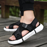 Vipkoala Outdoor Breathable Comfort Slip on Plus Size Open Shoes Casual Men Sandals Summer Shoes Sandal Mens PVC Sandalias