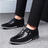 Vipkoala Big Plus Size 38-48 Leather Men Shoes Fashion Loafers Breathable Casual Slip On Business Wedding Dress Shoes Male Shoes