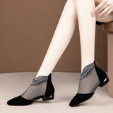 Vipkoala Summer Mesh Peep Toe Sandals Sexy Heels Single Shoes Lace Pumps Woman High Heel Fashion Women Shoes Platform Ladies