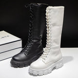 Vipkoala Boots Sexy High Boots Knee-high High Heels For Women Fashion Shoes Spring Autumn Booties Female Plus Size 35-43