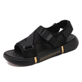 Vipkoala Outdoor Breathable Comfort Slip on Plus Size Open Shoes Casual Men Sandals Summer Shoes Sandal Mens PVC Sandalias