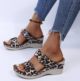 Vipkoala Summer Women's Sandals Fashion Serpentine Platform Fish Mouth Open Toe Slipper for Woman Outdoor Wedges Comfortable Sandals