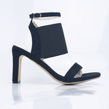 Vipkoala New Fashion Women Summer High-Heeled Sandals Solid Color Casual High Heels Shoes Female Buckle Strap Open Toe Sexy Women Pumps