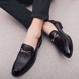 Vipkoala Fashion Pointed Toe business Dress Shoes Men Loafers Leather Oxford Shoes for Men Formal Mariage slip on Wedding party Shoes k3