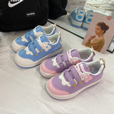 Vipkoala Sweet Student Blue Pink Girls Female Kawaii Japanese Cute Anime Lolita Shoes Women Harujuku Feminine Sports Running Sneaker